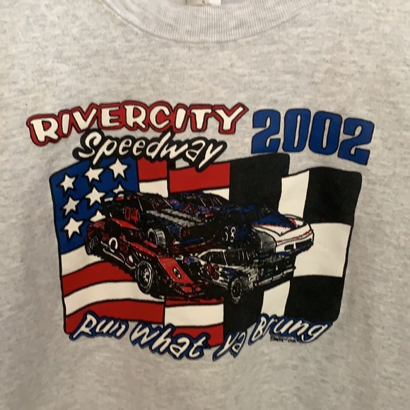 Vintage river city speedway crewneck - Picture 2 of 4